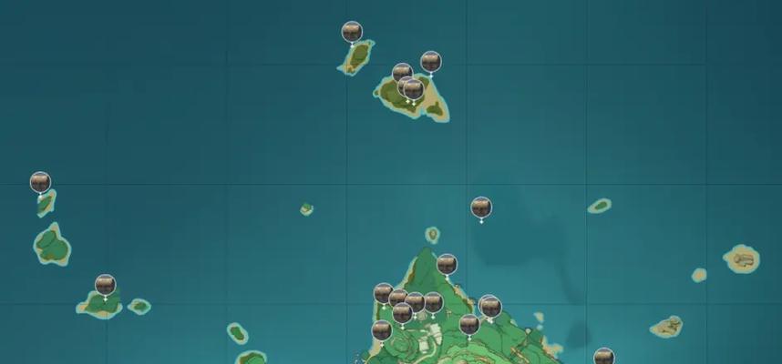 探寻帝国神话地图资源分布位置（游戏中资源获取攻略，用图解析）