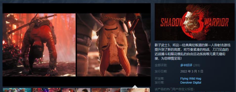 《影子武士3》角色升级加点攻略（如何合理分配属性点提升实力）
