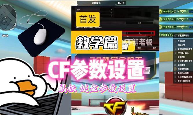 CF参数值调整方法是什么？如何优化游戏体验？