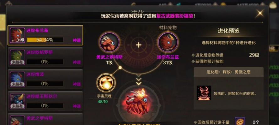 DNF宠物远征可以获得哪些奖励？