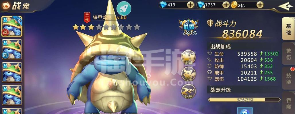 剑魂战宠评分高低如何判断？评分标准是什么？