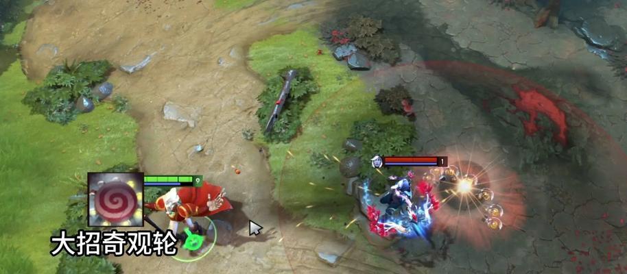 dota2施法辅助线如何开启？
