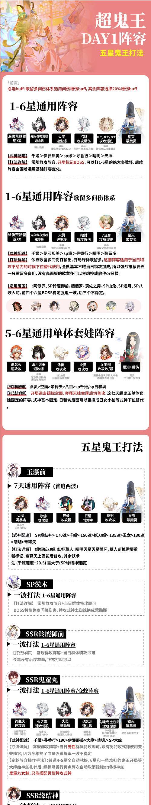 阴阳师中开启鬼王战斗的方法是什么？